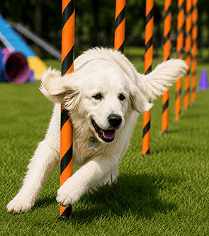 GOLDEN AGILITY COURSE