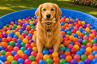 GOLDEN BOBBING FOR BONES