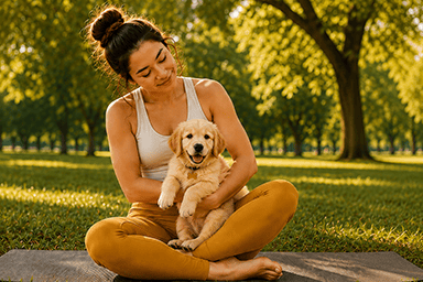 GOLDEN PUPPY YOGA