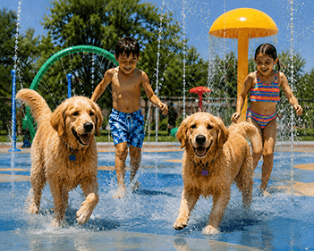 GOLDEN SPLASH PAD